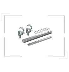 Ходовой профиль верх+низ Hettich Wingline L 2400, с перфорацией 9239310