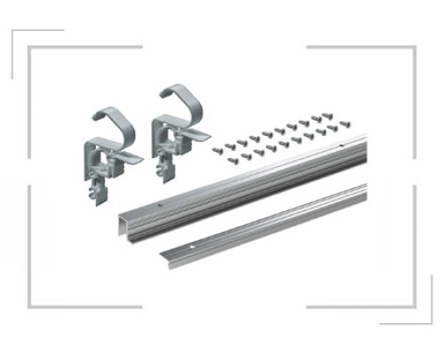 Ходовой профиль верх+низ Hettich Wingline L 1200, с перфорацией 9239311