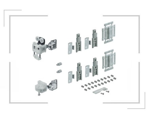 К-т фурнитуры Hettich Wingline L 12 кг, самозакрывание, с ниж. направляющей 9237882