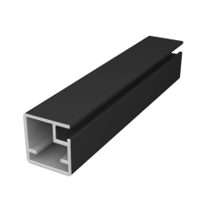 Alok Профиль рамочный узкий  20*19 мм матовоый черный 3,0 м АО00.10 МЧ