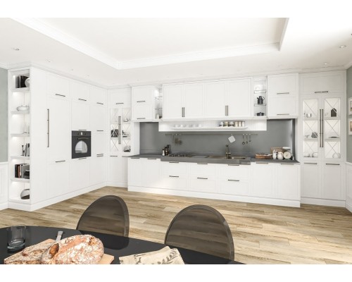 734 Плита МДФ AGT Panel 2800*1220*18 мм, односторонняя, Soft Touch White, 2 гр. 734 Плита МДФ AGT Panel 2800*1220*18 мм, односторонняя, Soft Touch White, 2 гр.