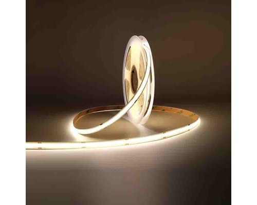 Лента S2, Cob Led, 320Led, IP20, 6500К, 10Вт/м, 24В, 5м*8мм холодный свет 04.800.00.199 