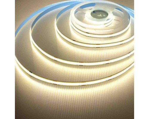 Лента S2, Cob Led, 320Led, IP20, 4100К, 10Вт/м, 24В, 5м*8мм нейтральный свет 04.800.00.198 