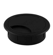 Заглушка кабель-канала пластм. серая 4050