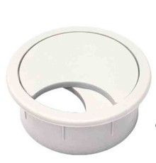 Заглушка кабель-канала пластм. белая 4060