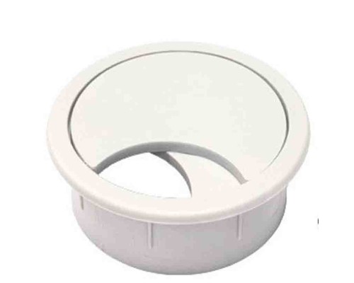 Заглушка кабель-канала пластм. белая 4060