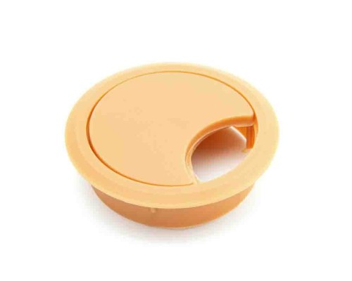 Заглушка кабель-канала пластм. бежевая 4047