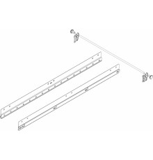Стабилизатор хода 500 мм KB=900-1200 DTC Dragon-Pro/Dragon-Box, серый арт.18729