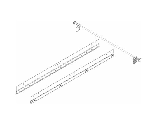 Стабилизатор хода 600 мм KB=900-1200 DTC Dragon-Pro/Dragon-Box, серый арт.18731