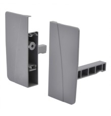 Крепление внутреннего ящика Н=95, DTC Dragon Pro т.серый арт.24432