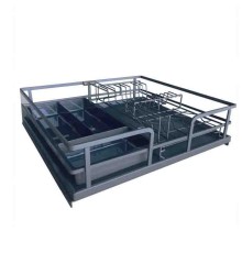 Выдвижная корзина-сушка 600 мм Talisman серия LX, графит, с лотками 852-60-09