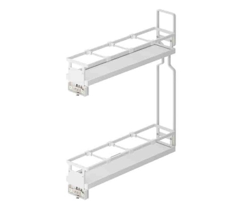 Бутылочница 150 мм Talisman серия LX, L, белый матовый, 6 делителей 850-15-02L