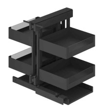 Волшебный уголок выдвижной Talisman серия GLX 900 (430) мм, универсальный графит 854-09