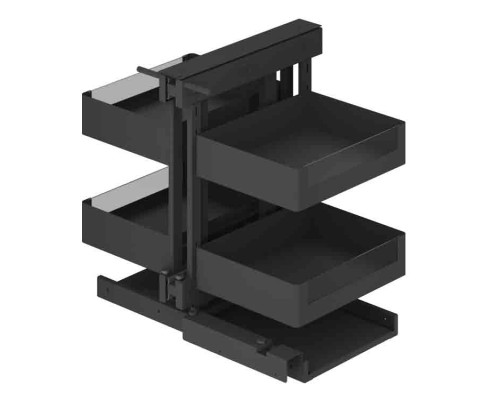 Волшебный уголок выдвижной Talisman серия GLX 900 (430) мм, универсальный графит 854-09