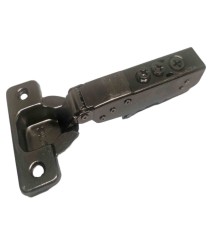 Петля накладная 110гр с доводчиком Pivot Star DTC Anyway-Clip для AL-рамки черная (без планки) 21088