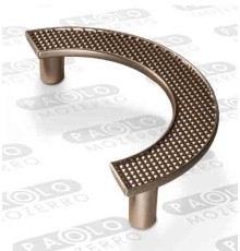 Ручка-скоба  LS232A-96 мм, брашированное золото 65077