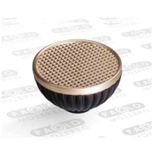 Ручка-кнопка  LS249L-knob, брашированное золото/матовый черный 65071