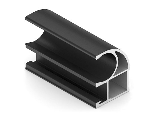 Aristo Eco Профиль-ручка Черный матовый ассиметрия L-2700