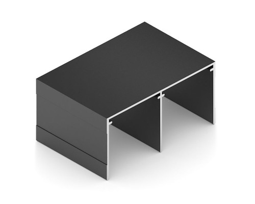 Aristo Eco Направляющая верхняя Черный матовый L-5400