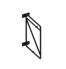 Полкодержатель Loft-7 (214*166), 20 кг, черный 11376