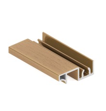 Aristo Slim line Рамка узкая Золото крац. L-2700