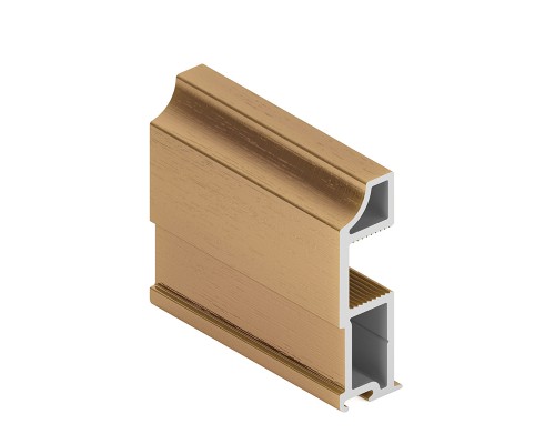 Aristo Slim line Вертикальный профиль Золото крац. L-5400