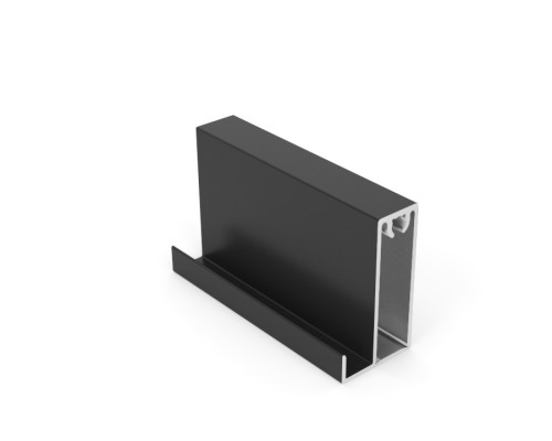 Aristo Slim max Рамка широкая плоская Черный мат. L-2700