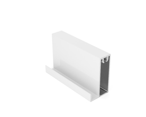 Aristo Slim max Рамка широкая плоская Белый глянец L-2700