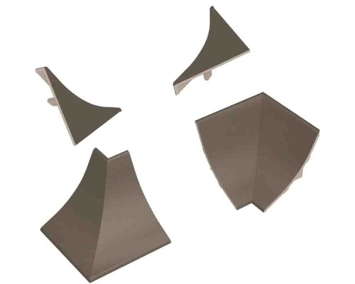 Комплект для плинтуса Korner LB-23 № 6014 Оттава 20-23-4-6014 (Склад)