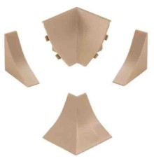 Комплект для плинтуса Korner LB-23 № 601 Бежевый 20-23-4-601 (Склад)