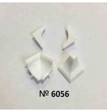 Комплект для плинтуса Korner LB-15 № 600 Белый 20-15-4-600 (Склад)