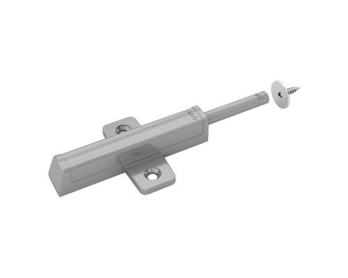 Механизм Push to open DTC  new без магнита  накладной+крестовая монтажная планка, серый 21908