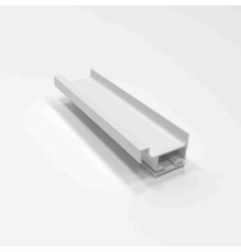 Профиль-ручка L-4500 вертикальная асимметрия, белый 32168