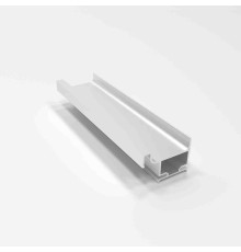 Профиль-ручка L-4500 вертикальная асимметрия, алюминий 32167