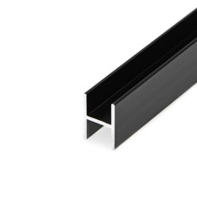 Sezam Рамка средняя Черный матовый без самореза L-2900 СТ