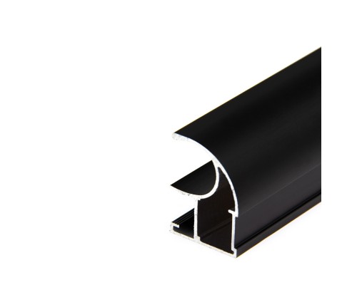 Sezam Профиль-ручка Черный матовый ассим. L-5400 СТ