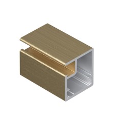 Aristo Профиль рамочный узкий золото кварц 2,7 м AR831