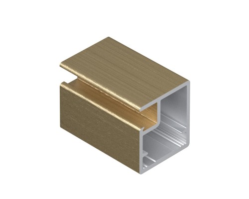 Aristo Профиль рамочный узкий золото кварц 5,4 м AR831