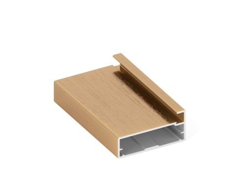 Aristo Профиль рамочный 20,5*45-8 мм золото кварц 5,4 м AR836