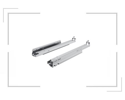 К-т направляющих скрытого монтажа Hettich Actro 5D push to open silent 500 (40 кг) 9318288 (9257095)