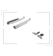 К-т направляющих скрытого монтажа Hettich Actro 5D push to open silent 450 (40 кг) 9318286 (9257093)