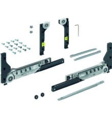 Комплект фурнитуры Hettich Slidelyne M с демфером Silent System, 10 кг 9201921