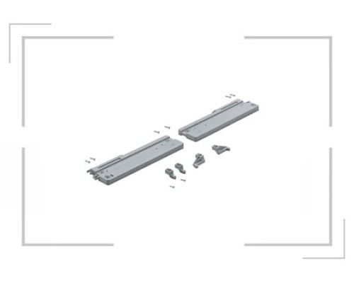 Комплект Hettich Silent System Topline L на открывание, 3/4 двери, 50 кг 9242228