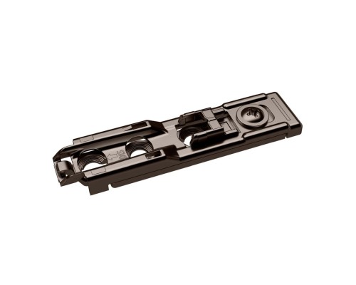 Планка монтажная линейная Hettich Sensys 8099, L20,D3, прикруч., эксц., черный 9117472 (9091818)