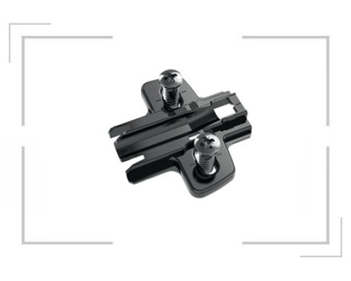 Планка монтажная Hettich Sensys 8099, L37,D5, евровинты, черная 9091802