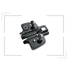 Планка монтажная Hettich Sensys 8099 Intermat, L37,D3, евровинты, эксц., черный 9091805