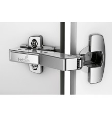 Петля Hettich Sensys 8639I вкладная с доводчиком угол +45гр. (без планки) 9088020