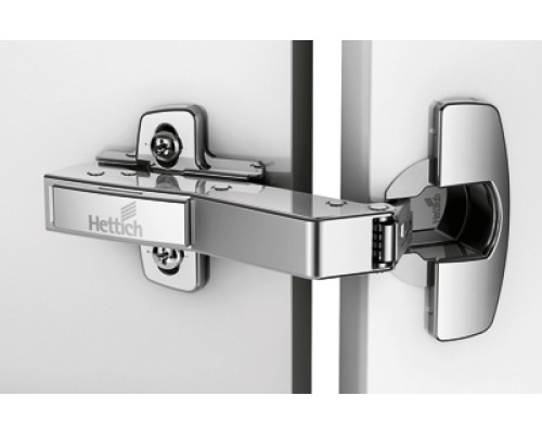 Петля Hettich Sensys 8639I вкладная с доводчиком угол +45гр. (без планки) 9088020