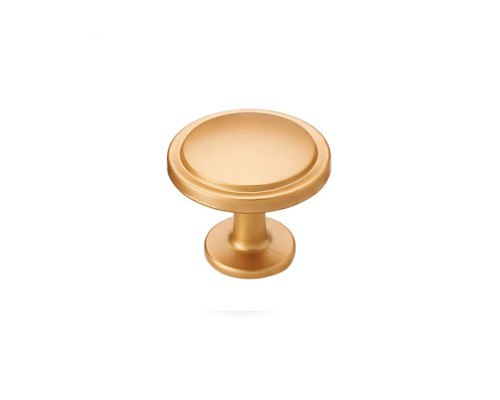 Ручка-кнопка FК1948 knob матовое золото 63107 Ручка-кнопка FК1948 knob матовое золото 63107