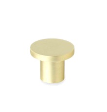 Ручка-кнопка FК11077 knob матовое золото 61075